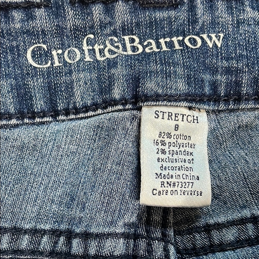 ❤️Croft & Barrow Blue Straight Leg Jeans - Picture 2 of 3